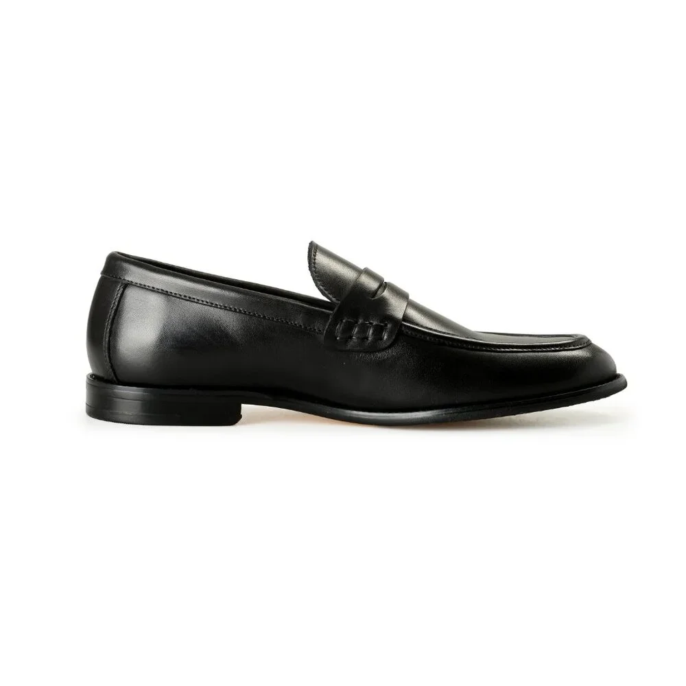 Dior Men's Black 100% Leather Loafers Dress Shoes US 10 IT 43 - Picture 4 of 8